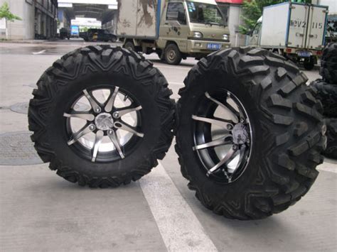 china atv wheels are narroer then fronts